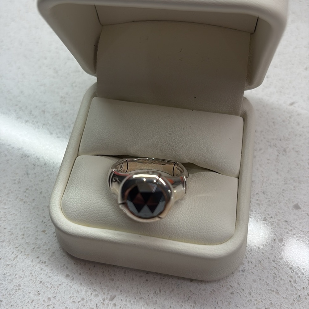 John Hardy Sterling Silver Bamboo collection ring - Picture 4 of 4